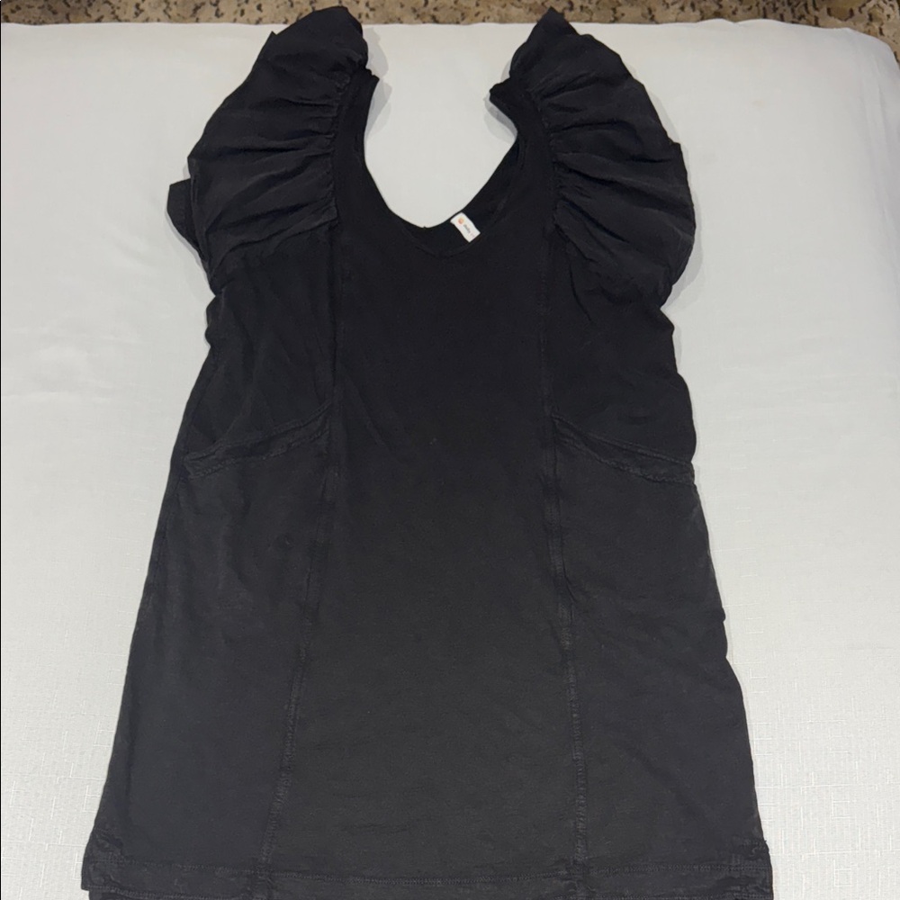 Black Puff Sleeve Dress